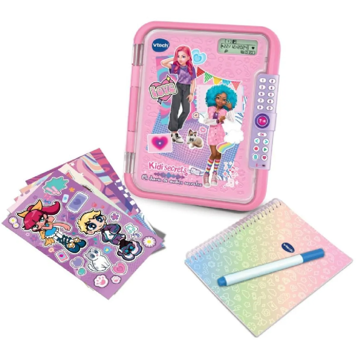 VTECH Juguetes Educativos Y Libros*- Mi Diario de Audios Secretos KidiSecrets 365