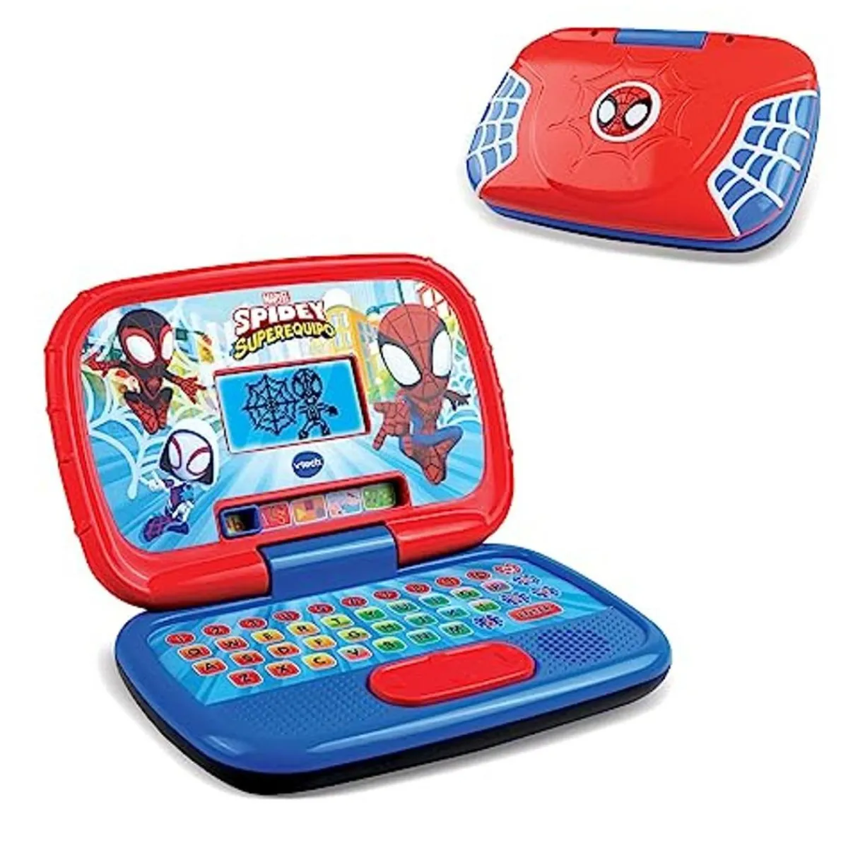 VTECH Coleccionables Y Mini Mundos*- Portátil Educativo de Superhéroes ㅤ