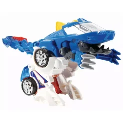 VTECH Coleccionables Y Mini Mundos*- Switch & Go Dinos Patrulla, tericinosaurio coche de policía transformable ㅤ