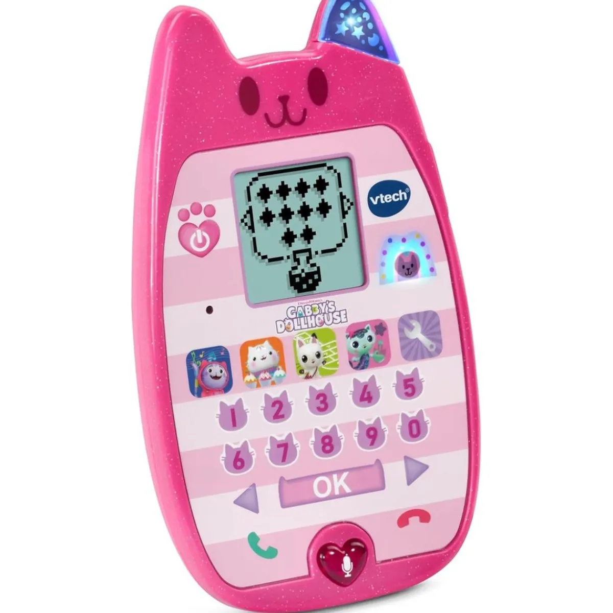 VTECH Coleccionables Y Mini Mundos*- Teléfono Juguetón Gatito A-Miau-cinante ㅤ
