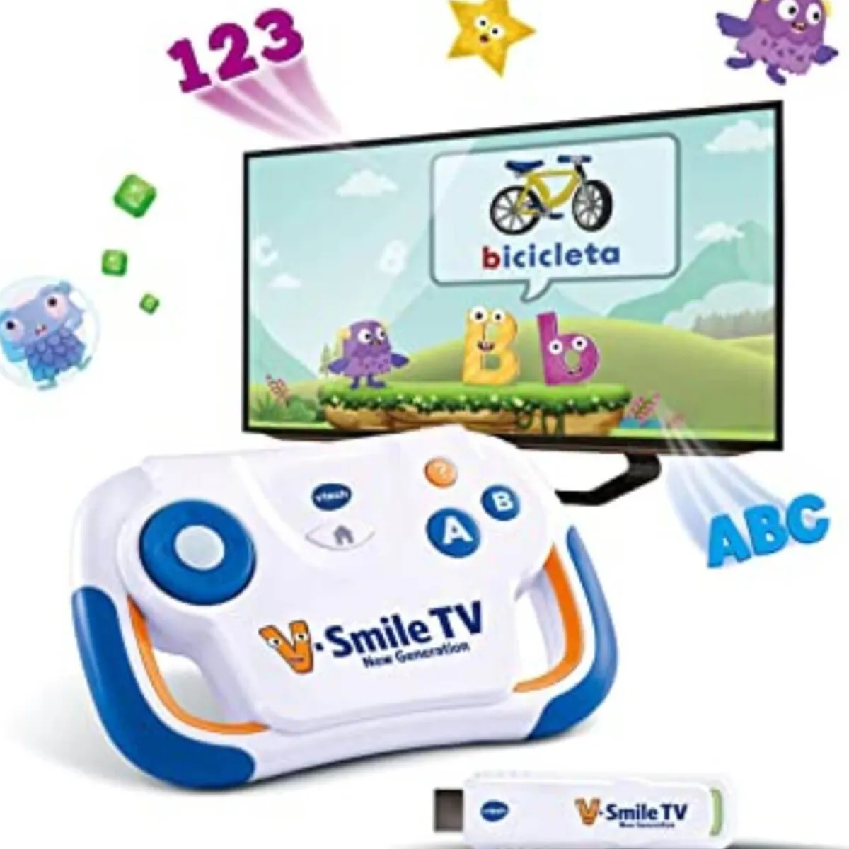 VTECH Juguetes Educativos Y Libros*- Videoconsola V.Smile TV