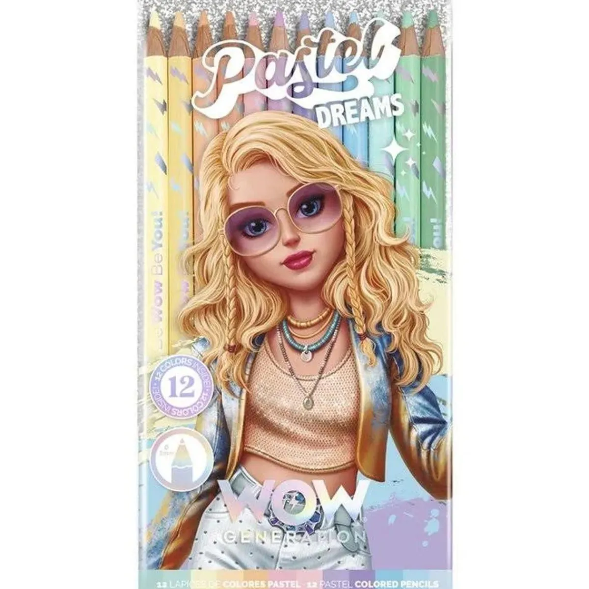 KIDS EUROSWAN S.L. Estilo De Vida*Wow Generation - Set de 12 lápices de colores (Varios Modelos)