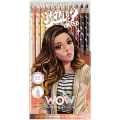 KIDS EUROSWAN S.L. Estilo De Vida*Wow Generation - Set de 12 lápices de colores (Varios Modelos)