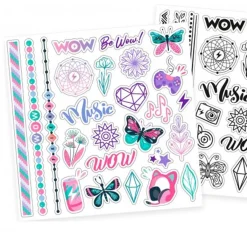 KIDS EUROSWAN S.L. Estilo De Vida*Wow Generation - Set tatuajes