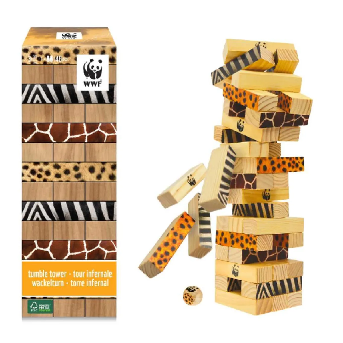 WWF Steam*- Torre Miombo 48 piezas