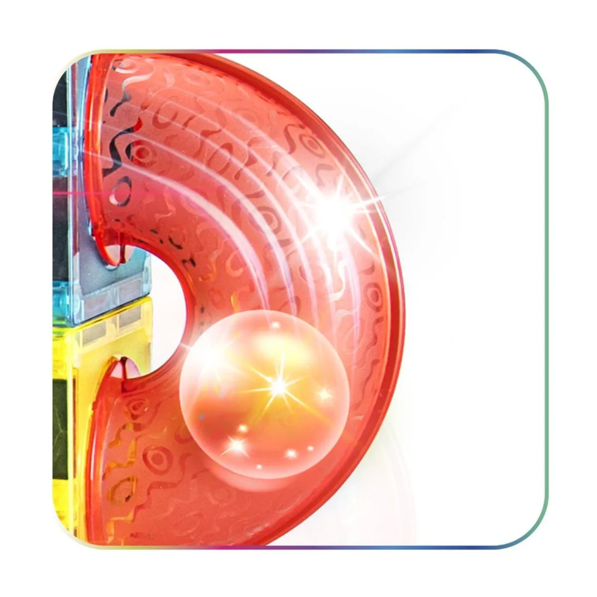 ZIG ZAG Juguetes Educativos Y Libros|Juegos Y Puzzles*- Circuito de Canicas Luminoso