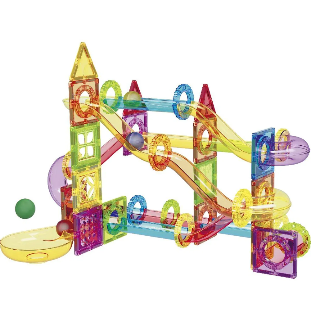 ZIG ZAG Juguetes Educativos Y Libros|Juegos Y Puzzles*- Circuito de canicas magnético