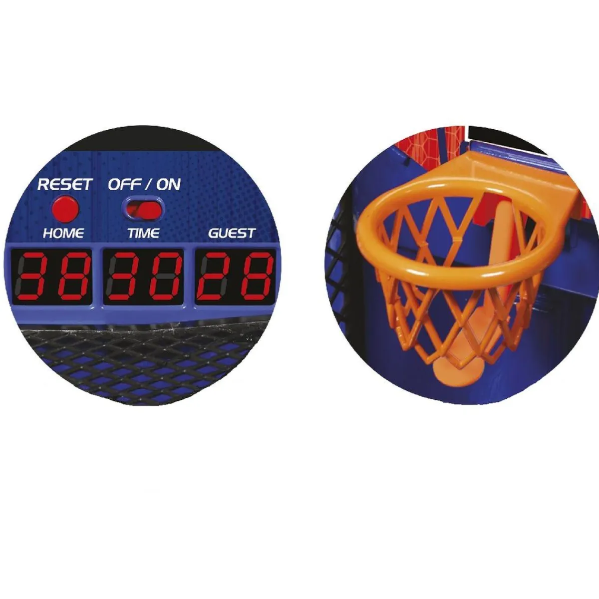 ZIG ZAG Juegos Y Puzzles*- Juego de baloncesto electrónico