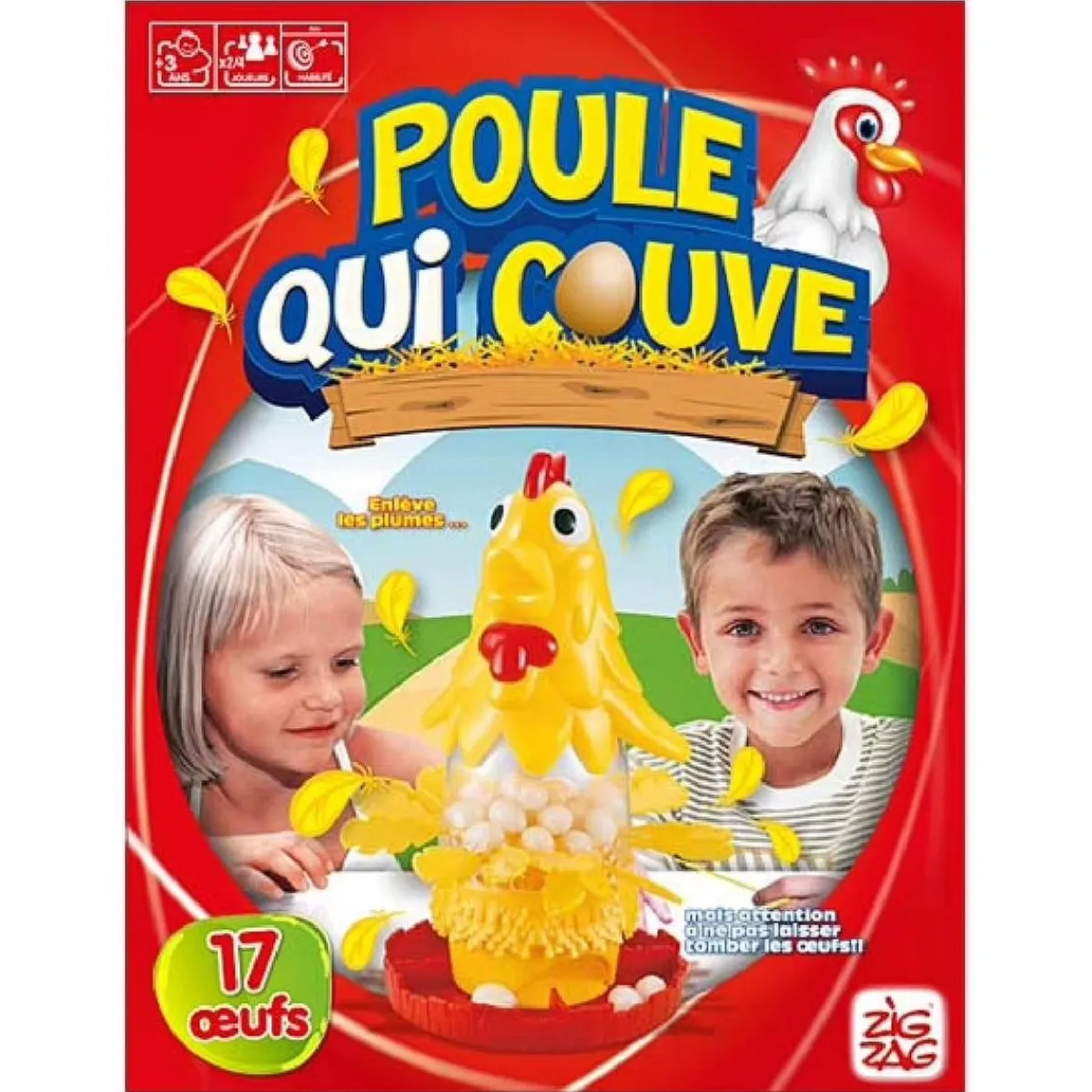 ZIG ZAG Friki Zone|Juegos Y Puzzles*- Juego de la gallina ponedora