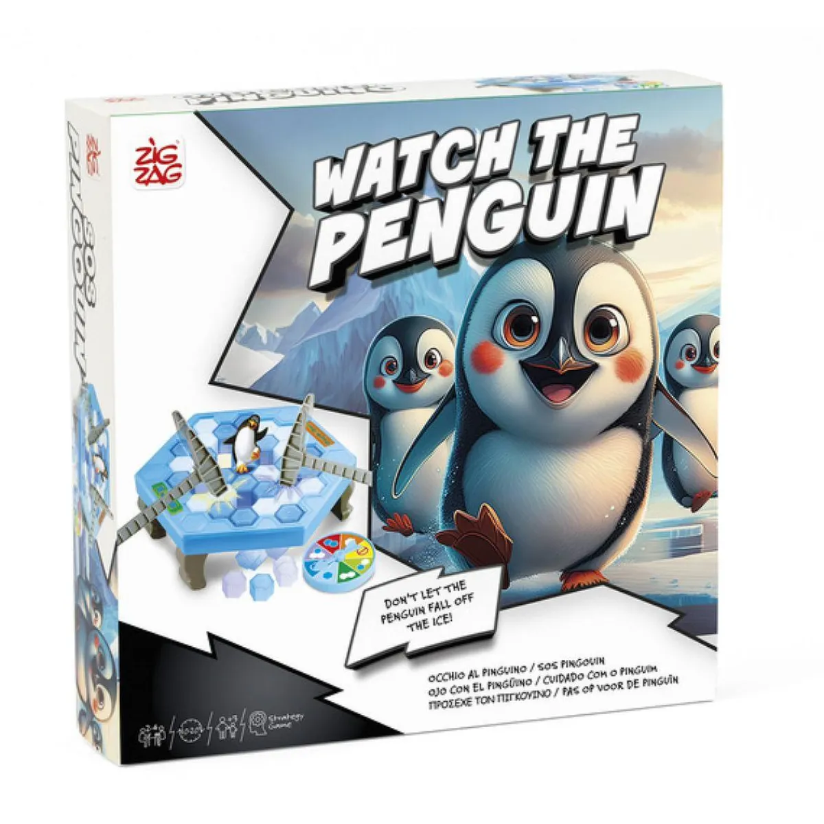 ZIG ZAG Juegos Y Puzzles*- ¡Ojo con el pingüino!