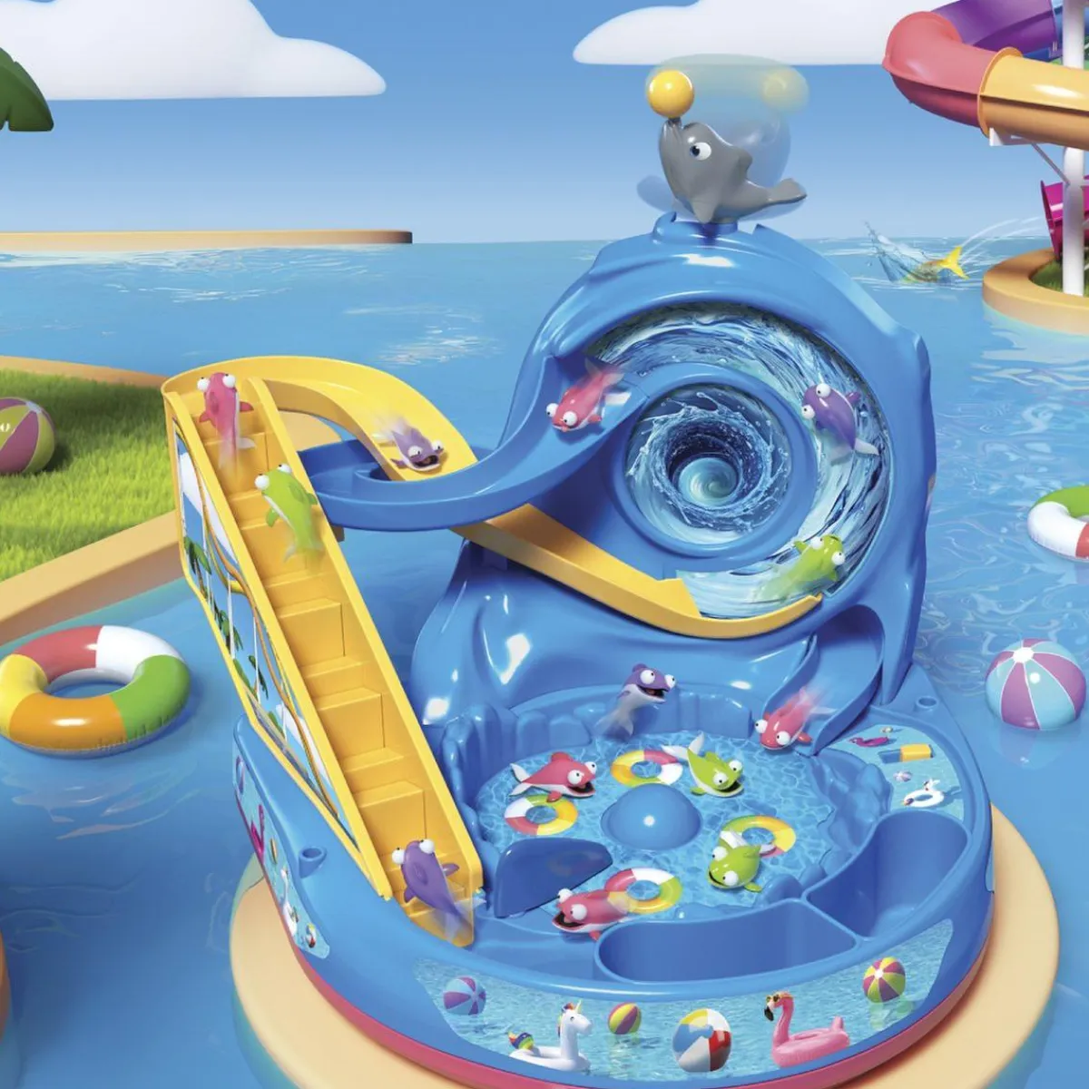 ZIG ZAG Juegos Y Puzzles|Friki Zone*- Pesca en el Parque Acuático